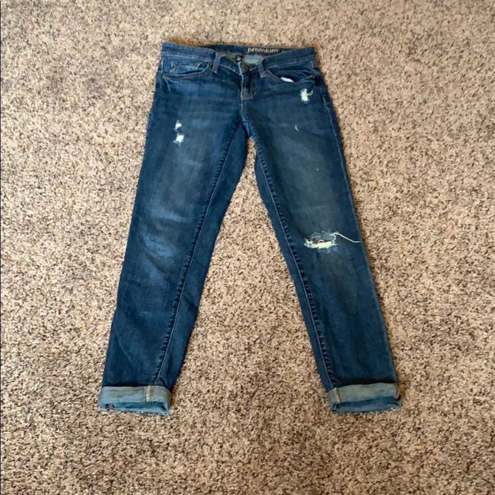 Gap premium boyfriend jeans size 1/25